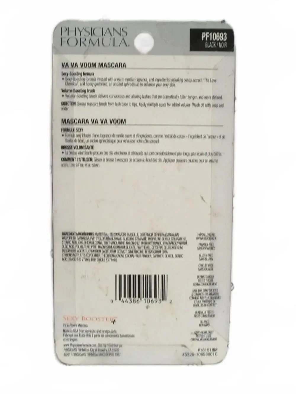 Physicians Formula Va Va Voom Mascara #PF10693 Black